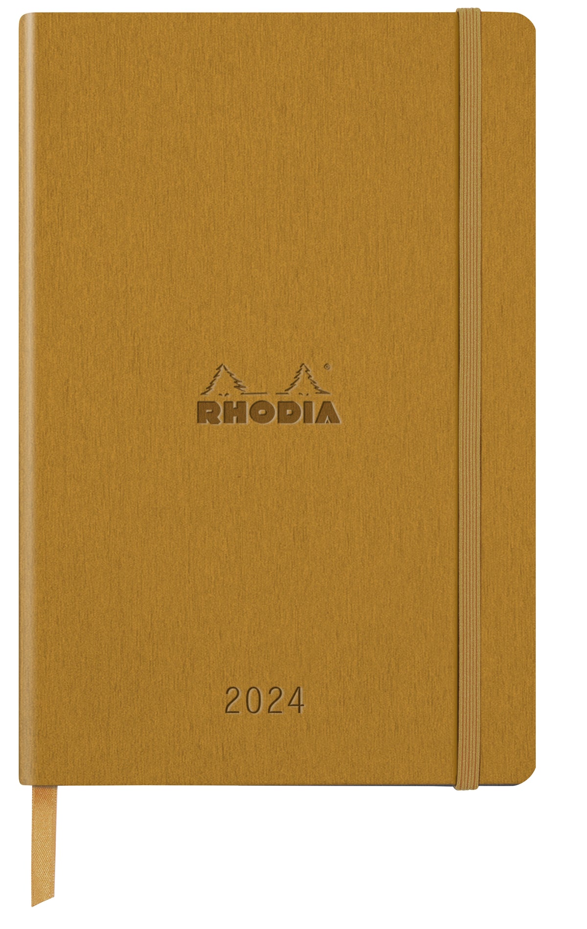 Make your life more enjoyable with RHODIA 2024 Webplanner A5 Weekly  Vertical Gold RHODIA